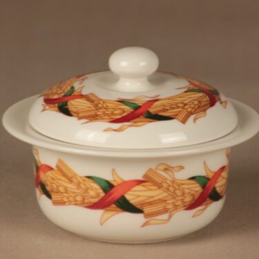 Arabia Santa Arctica bowl with lid designer Raimo Ranta