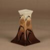Arabia HLS kynttilänjalka, käsinmaalattu, suunnittelija Helena Tynell, käsinmaalattu, kukka, tulppaani kuva 2
