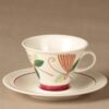 Arabia Harlekin Karneval coffee cup and plates(2) designer Inkeri Leivo 2