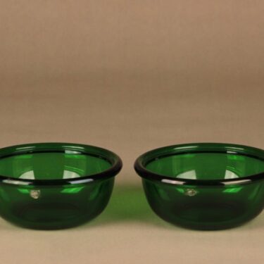 Iittala Luna bowl green 2 pcs designer Kaj Franck