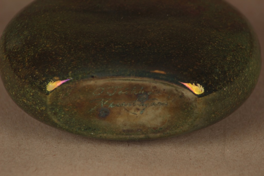 Nuutajärvi Mansikkapaikka koristepullo suunnittelija Oiva Toikka 2