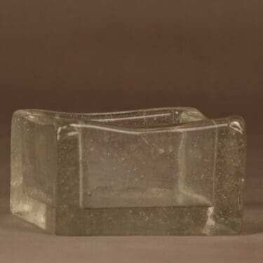 Nuutajärvi Iglu kulho, kirkas, suunnittelija Oiva Toikka,