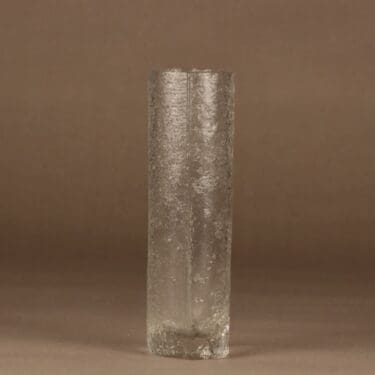 Riihimäen lasi 1456 vase, clear designer Tamara Aladin