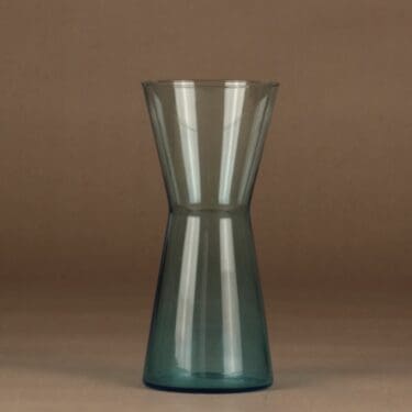 Iittala Kartio maljakko, turkoosi, suunnittelija Kaj Franck,