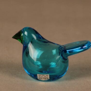 Nuutajärvi lintu , Sieppo, suunnittelija Oiva Toikka, Sieppo, signeerattu