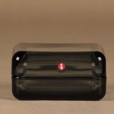 Iittala Vitriini rasia, kannellinen, suunnittelija Anu Penttinen, kannellinen