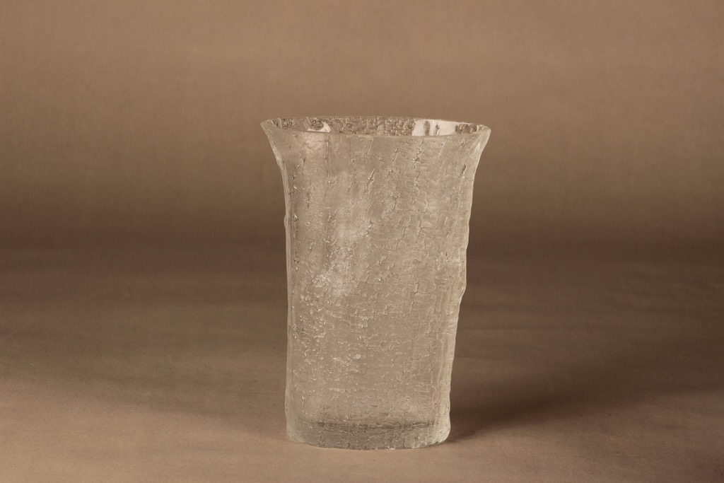 Iittala Railo maljakko, signeerattu, suunnittelija Timo Sarpaneva, signeerattu, signeerattu