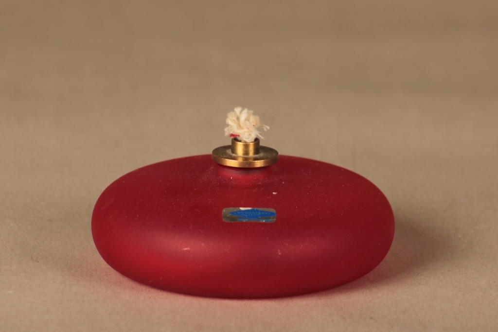 Nuutajärvi Vesuvius öljylyhty, Pro Arte, suunnittelija Oiva Toikka, Pro Arte, signeerattu