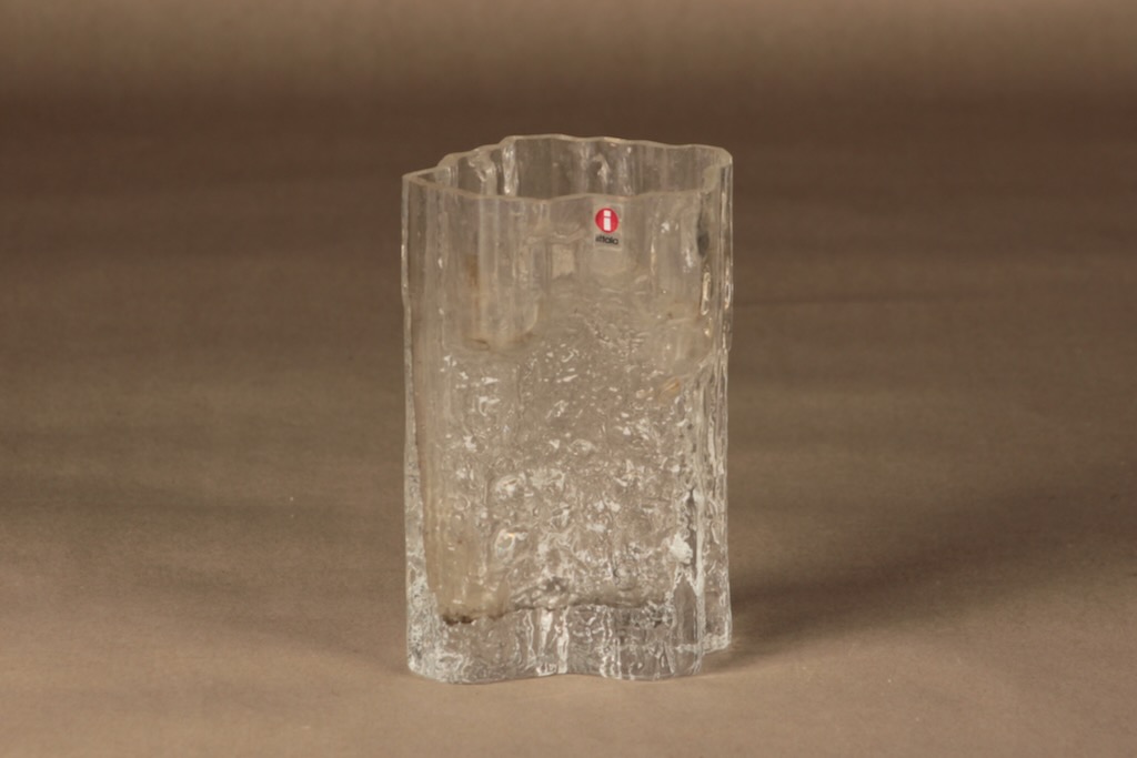 Iittala Pinus maljakko, kirkas, suunnittelija Tapio Wirkkala, kirkas