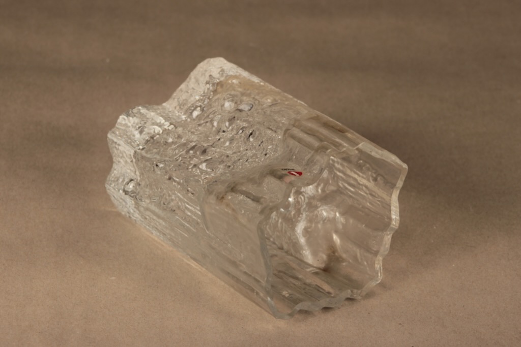 Iittala Pinus maljakko, kirkas, suunnittelija Tapio Wirkkala, kirkas kuva 2