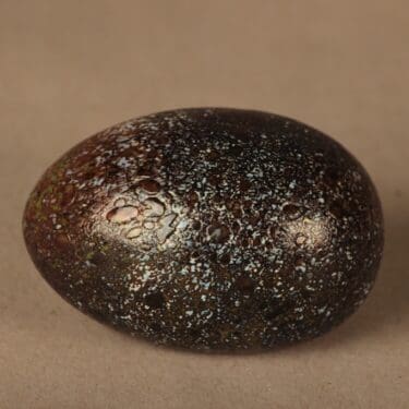 Nuutajärvi koristemuna, signeerattu, suunnittelija Oiva Toikka, signeerattu