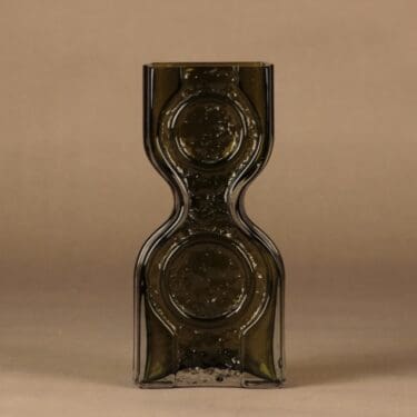 Riihimäen lasi 1305 vase Kaappikello designer Helena Tynell