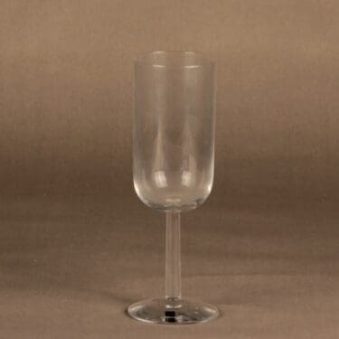 Nuutajärvi Saturno olutlasi, kirkas, suunnittelija Heikki Orvola,