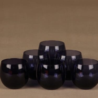 Nuutajärvi Marja snapsilasi, 7 cl, 6 kpl, suunnittelija Saara Hopea, 7 cl