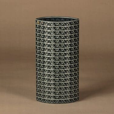 Arabia Harlekiini vase, greenish designer Kaarina Aho