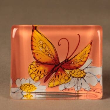 Iittala lasikortti perhonen suunnittelija Heini Riitahuhta