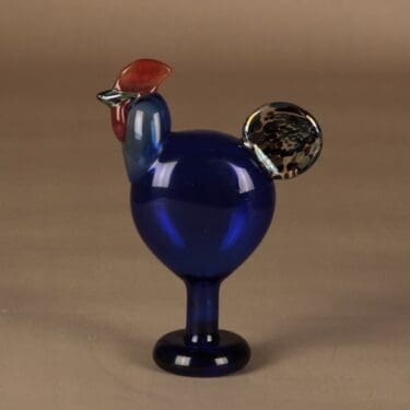 Nuutajärvi Vuosilintu 2008, Kukko, suunnittelija Oiva Toikka, Kukko, signeerattu