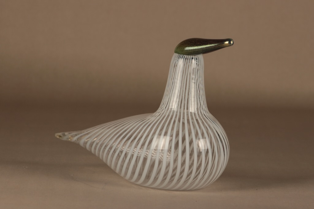 Nuutajärvi lintu , Suomen Sotka, suunnittelija Oiva Toikka, Suomen Sotka, signeerattu, numeroitu kuva 2