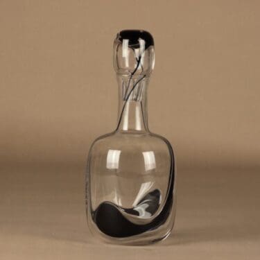 Iittala Blues karahvi, signeerattu, suunnittelija Timo Sarpaneva, signeerattu