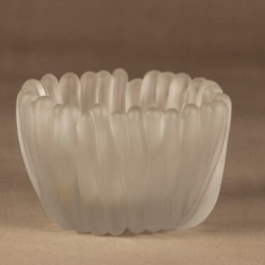 Iittala Jäkälä taide-esine, signeerattu, suunnittelija Timo Sarpaneva, signeerattu