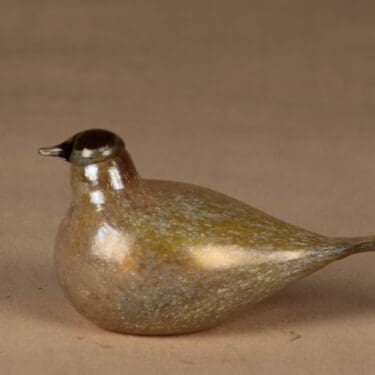 Nuutajärvi lintu , yrityslintu, suunnittelija Oiva Toikka, yrityslintu