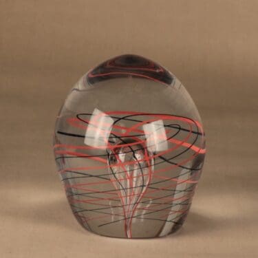 Art glass, signed designer Kari Alakoski