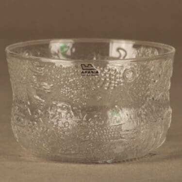 Nuutajärvi Fauna dessert bowl 30 cl designer Oiva Toikka