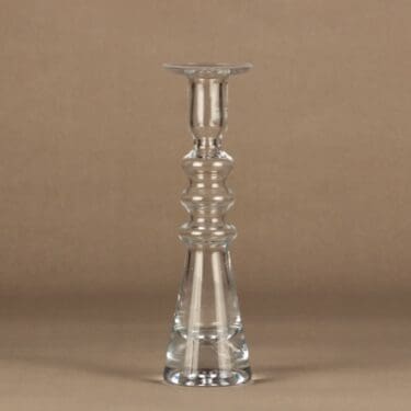 Riihimäen lasi Pagoda maljakko, kirkas, suunnittelija Nanny Still,