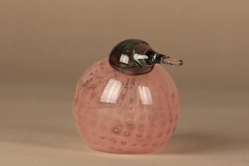 Nuutajärvi lintu , Helmikana, suunnittelija Oiva Toikka, Helmikana, signeerattu kuva 2