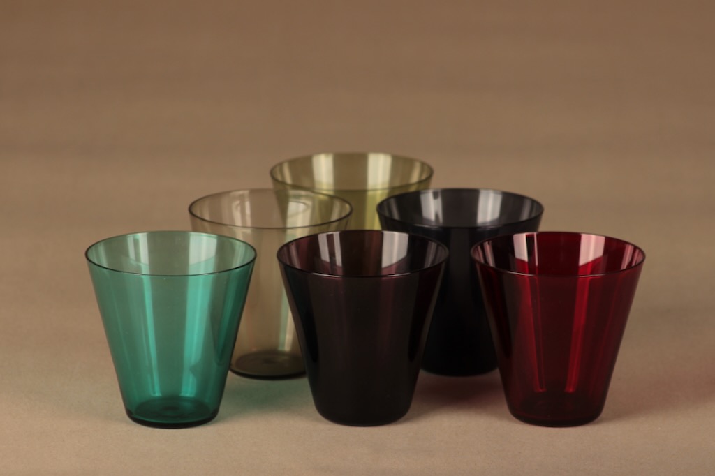 Nuutajärvi Kimara juomalasi, 20 cl, 6 kpl, suunnittelija Kaj Franck, 20 cl kuva 2