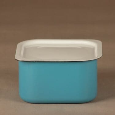 Finel fridge jar with lid, blue designer Kaj Franck