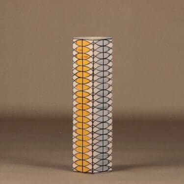 Kupittaan Savi maljakko, käsinmaalattu, suunnittelija , käsinmaalattu