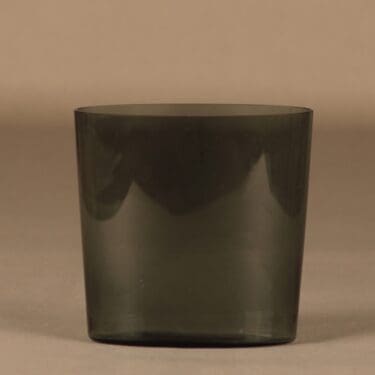 Nuutajärvi SH 142 maljakko, harmaa, suunnittelija Saara Hopea,