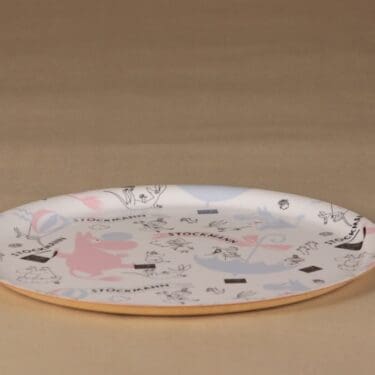 Moomin tray limited edition to Stockmann designer 