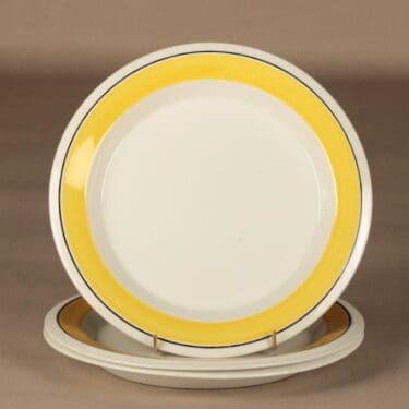 Arabia Faenza Stripe plate 24.5 cm, 3 pcs designer  Peter Winquist