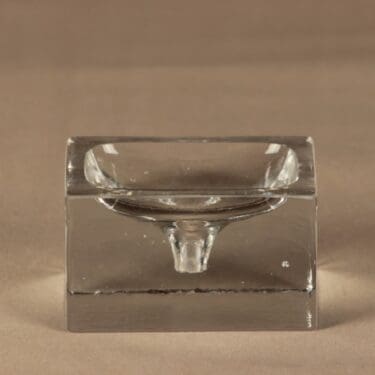 Iittala glass sculpture, “kuvaputki” DESIGNER TAPIO WIRKKALA