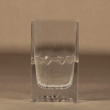 Iittala Raito maljakko, kirkas, suunnittelija Tapio Wirkkala,