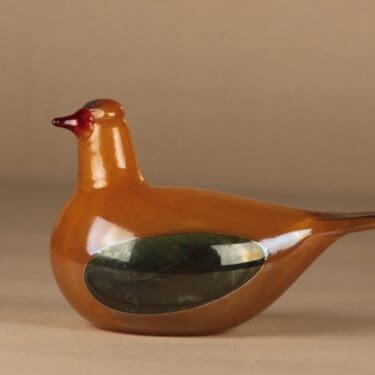 Nuutajärvi vuosilintu, Kultakyyhky, suunnittelija Oiva Toikka, Kultakyyhky, signeerattu