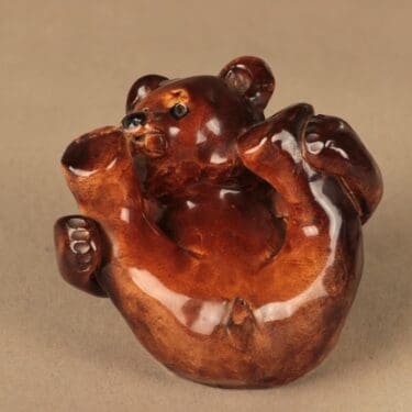 Arabia figuuri, karhu, suunnittelija Lea von Mickwitz, karhu