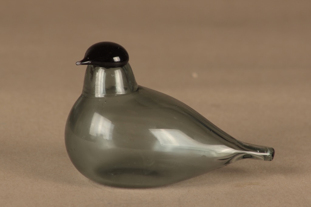 Nuutajärvi lintu , Tiltti, suunnittelija Oiva Toikka, Tiltti, signeerattu