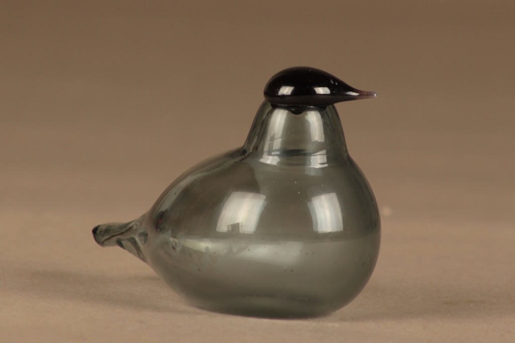 Nuutajärvi lintu , Tiltti, suunnittelija Oiva Toikka, Tiltti, signeerattu kuva 3