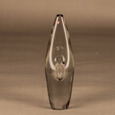 Iittala Orkidea taidelasi, signeerattu, suunnittelija Timo Sarpaneva, signeerattu