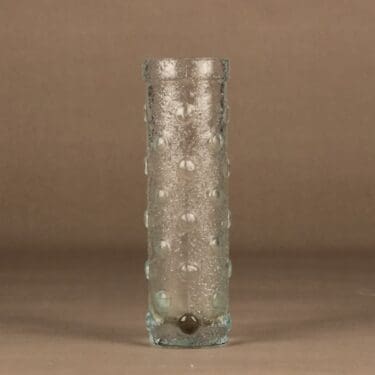 Riihimäen lasi 1462 maljakko, kirkas, suunnittelija Tamara Aladin,