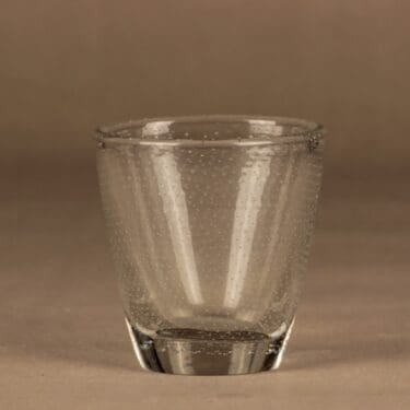 Nuutajärvi GN 3 malja, signeerattu, suunnittelija Gunnel Nyman, signeerattu