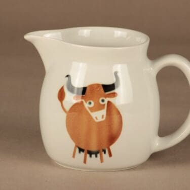 Arabia Heluna kaadin, 1 l, suunnittelija Anja Juurikkala, 1 l, lehmä