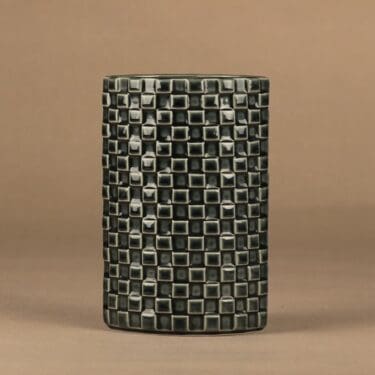 Arabia Harlekiini vase, green