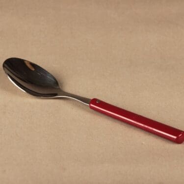 Hackman Hackminna spoon, dark blue designer Ahti Majuri