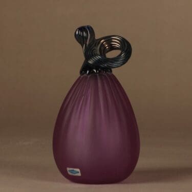 Nuutajärvi taidelasi, Viikuna, suunnittelija Oiva Toikka, Viikuna, signeerattu