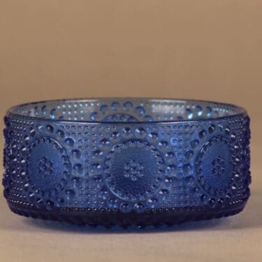 Riihimäen lasi Grapponia dessert bowl, big designer Nanny Still