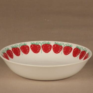 Arabia Pomona lautanen syvä suunnittelija Raija Uosikkinen